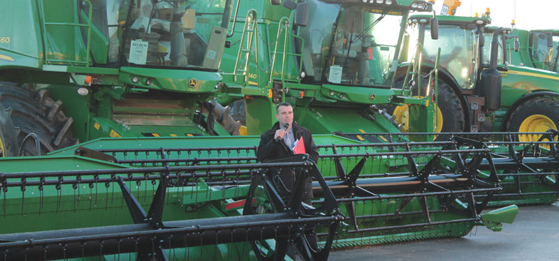 Porte ouverte John Deere, animée par Alexandre Dufour